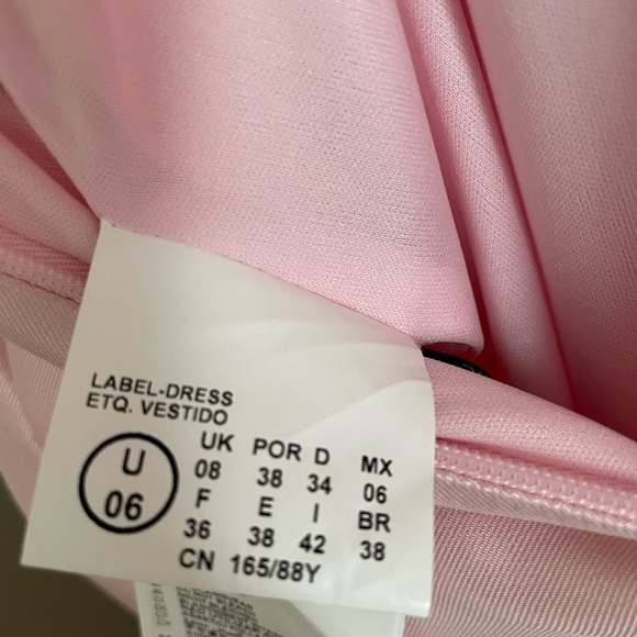 Vera Wang Bride Christine satin,  waist cut-outs gown, pale pink - Picture 14 of 16